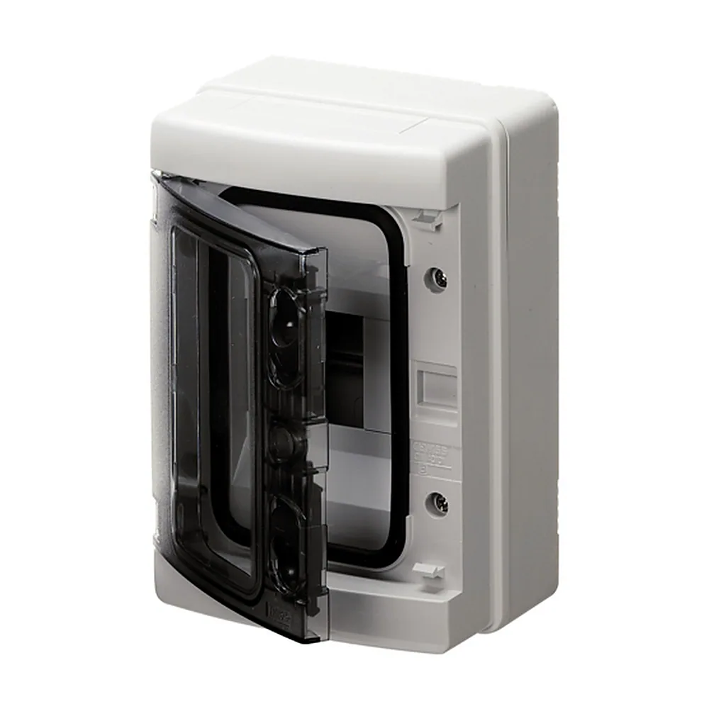 Корпус GEWISS 40CD навісний 4М 143x210x100 мм прозорі двері IP65 GW40101