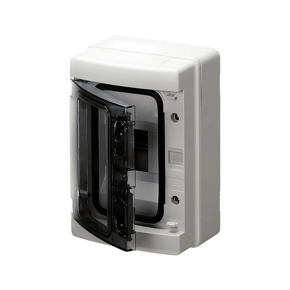 Корпус 40CD навісний 4 модулі 143х210х100 мм прозорі двері IP65 GEWISS GW40101