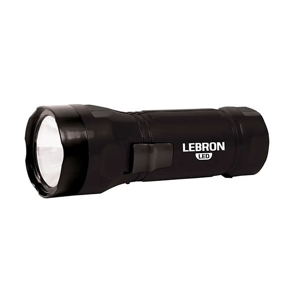 LED ліхтар ручний акумуляторний LEBRON L-HL-10, ABS, чорний, 1W, 250mAh