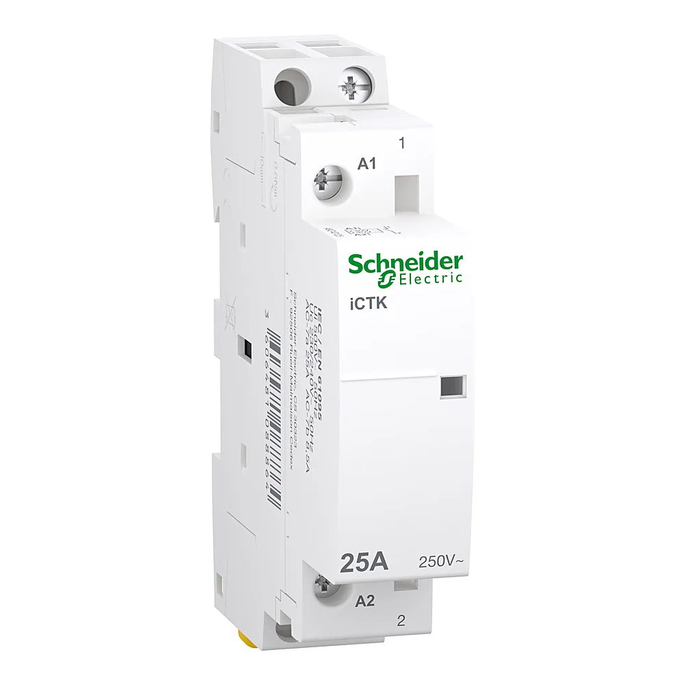 Контактор Acti9 iCTK 25 А 1 NO 250 В котушка 230-240 В Schneider Electric A9C40125