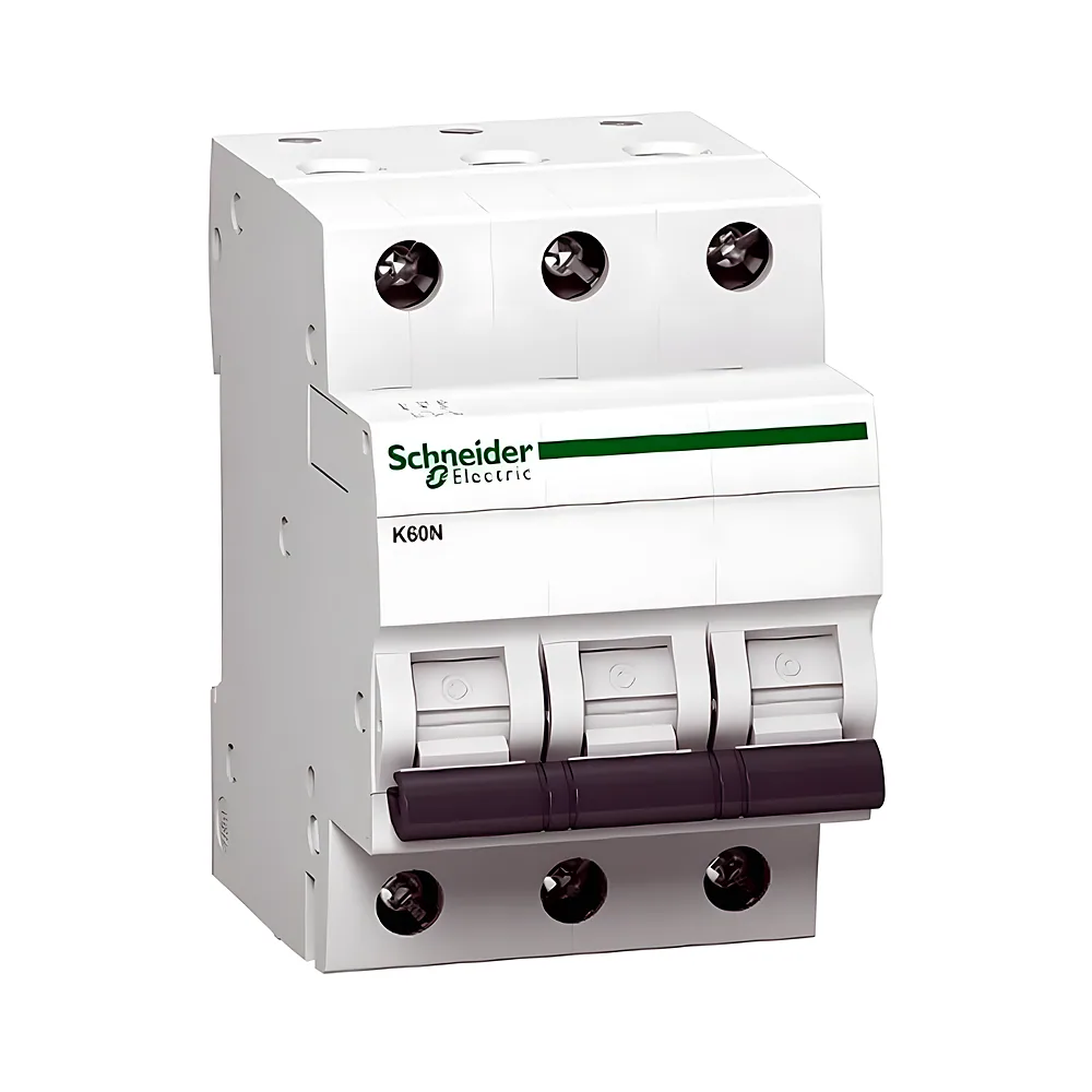 Автоматичний вимикач АВ Acti9 K60N 3P B 50 А крива 6000 А МЄК 60898-1 Schneider Electric A9K01350