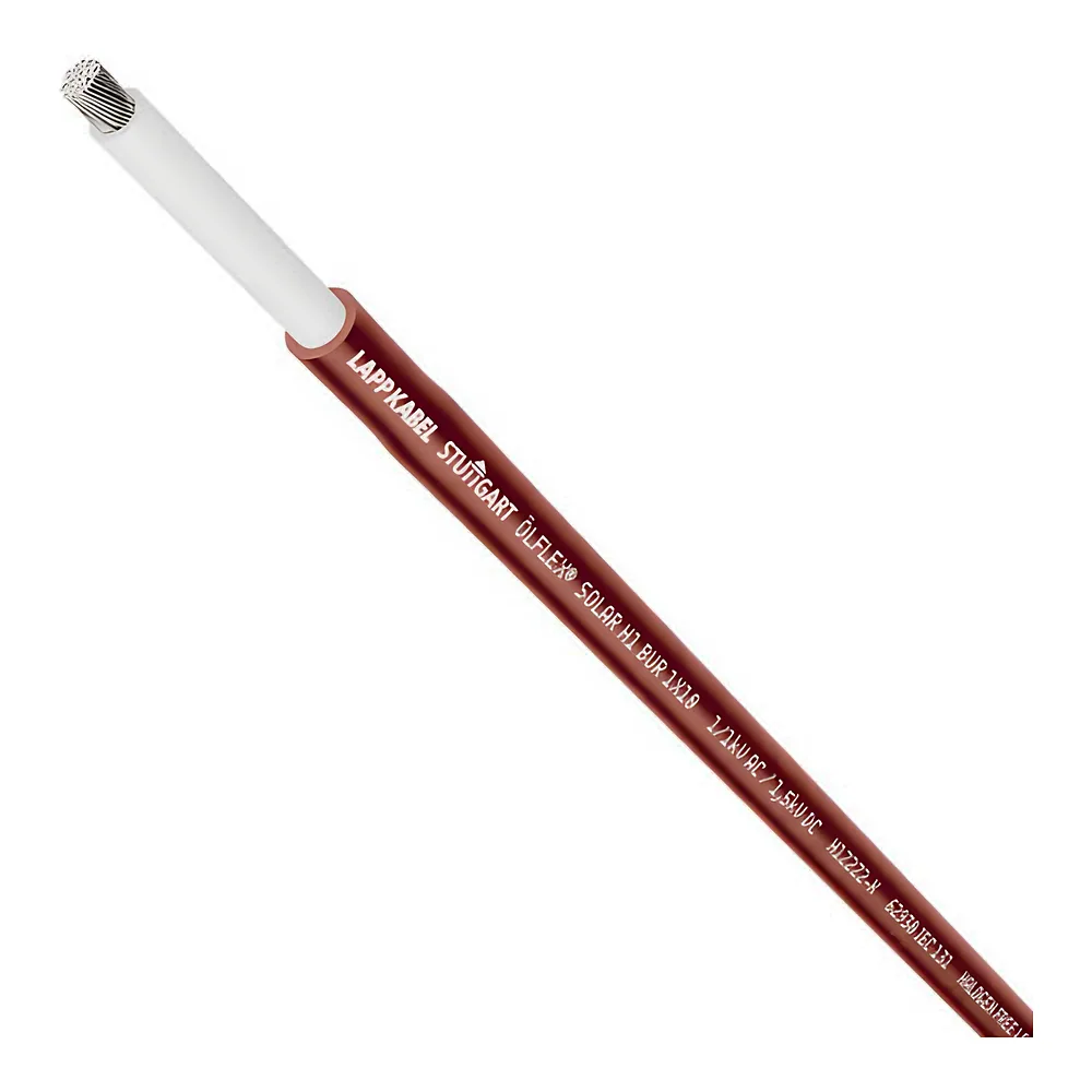 Кабель сонячний OLFLEX SOLAR H1 BUR 1х10 мм² червоний Lapp Kabel 38115815