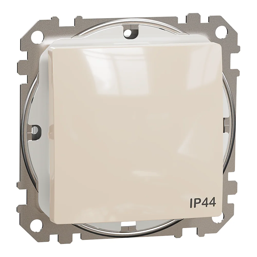 Вимикач 1-клавішний IP44 бежевий Sedna Design Schneider Electric SDD212101