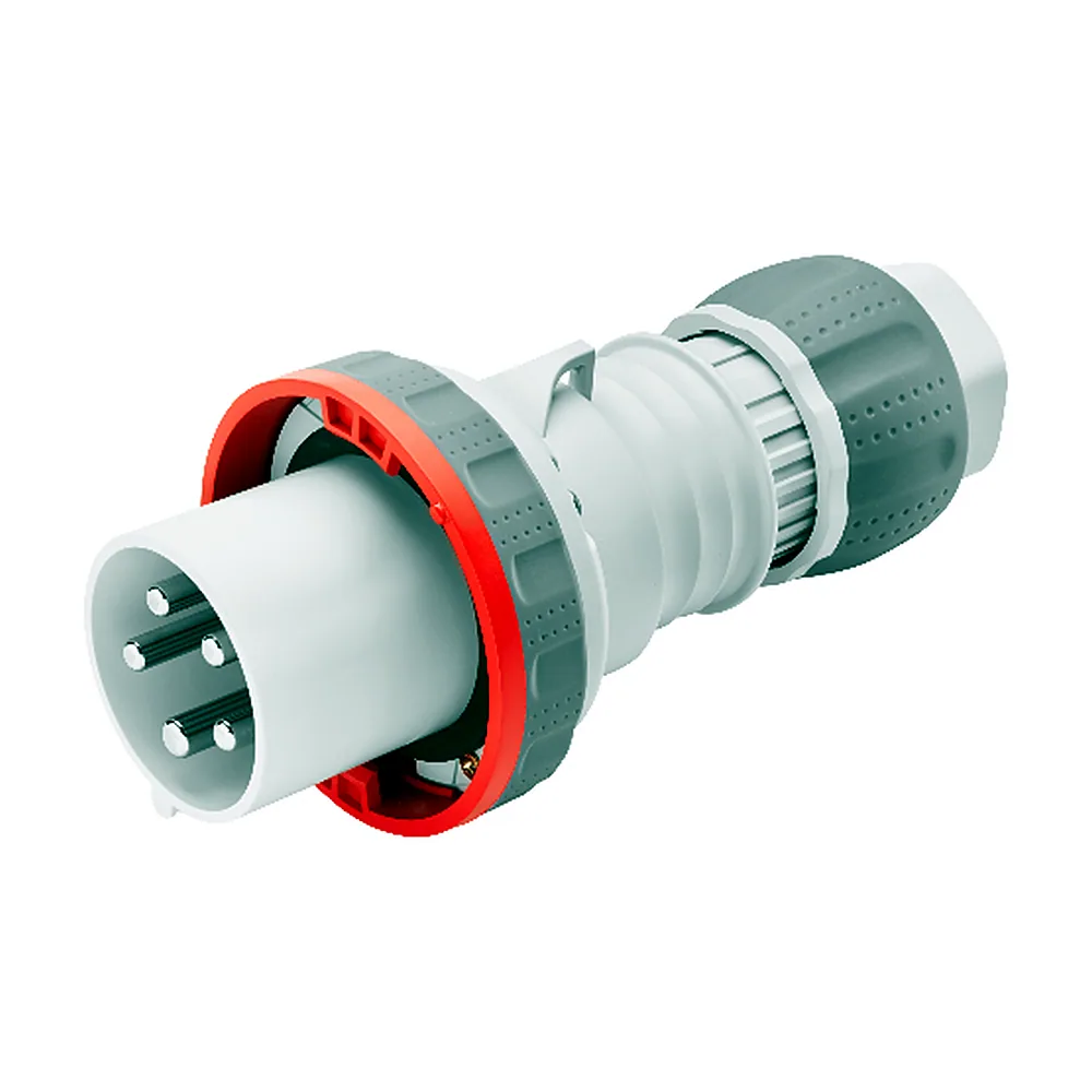 Вилка переносна GEWISS IEC 309 HP IP67 3P+E 63A 400V 6H GW61052H