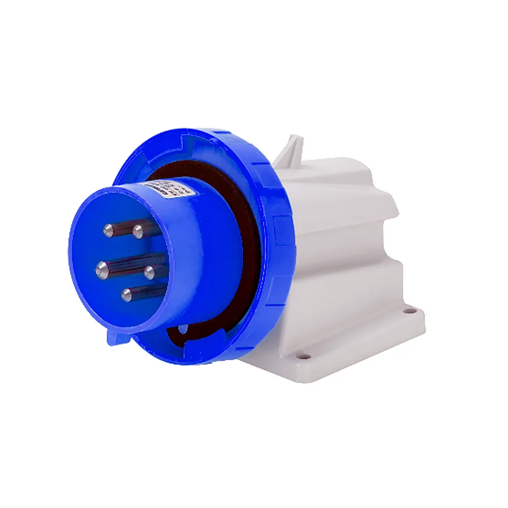Вилка стаціонарна 90° IEC 309 HP IP67 2P+E 32A 230V 6H GEWISS