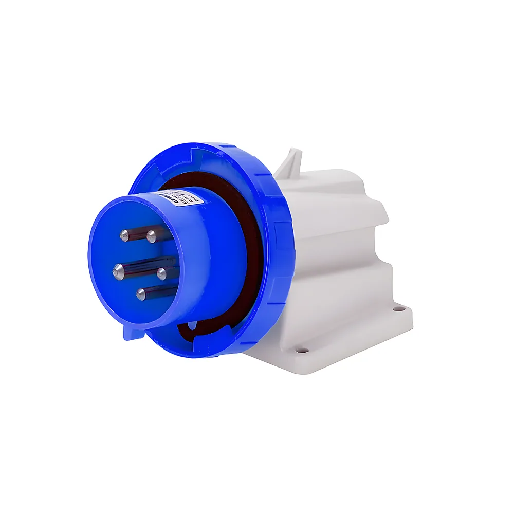 Вилка стаціонарна 90° IEC 309 HP IP67 2P+E 32 А 230 В 6H GEWISS GW60437