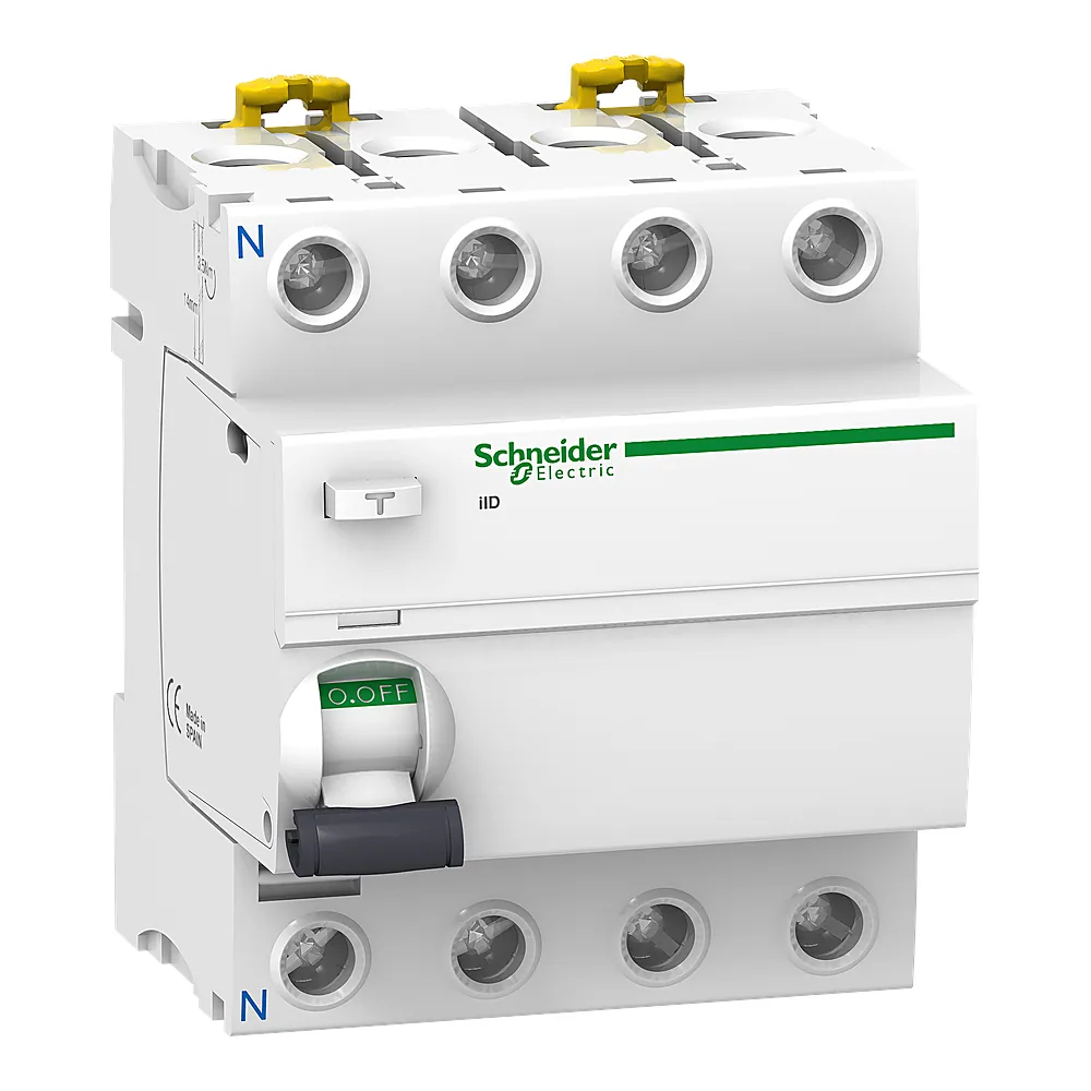 Пристрій захисного відключення iID 4P 100 А 30 мА Asi Schneider Electric A9R31491