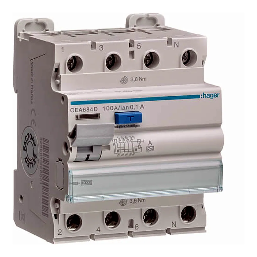 ПЗВ 4P 10kA 100A 100mA A