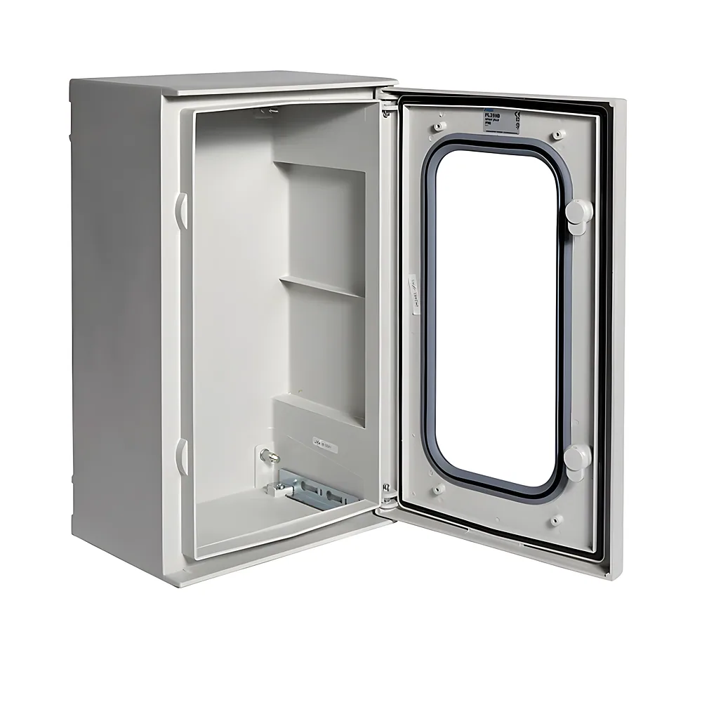Шафа з поліестру ORION Plus IP65 прозорі двері 500х300х200 мм Hager FL259B