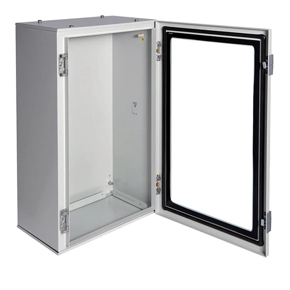 Шафа металева ORION Plus, IP65, прозорі двері, 650X400X250мм