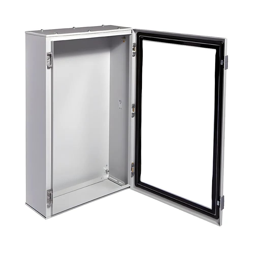 Шафа металева ORION Plus IP65 прозорі двері 800х500х200 мм Hager FL171A