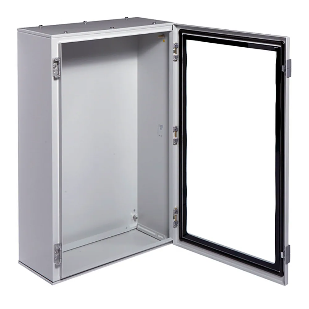 Шафа металева ORION Plus, IP65, прозорі двері, 800X500X250мм
