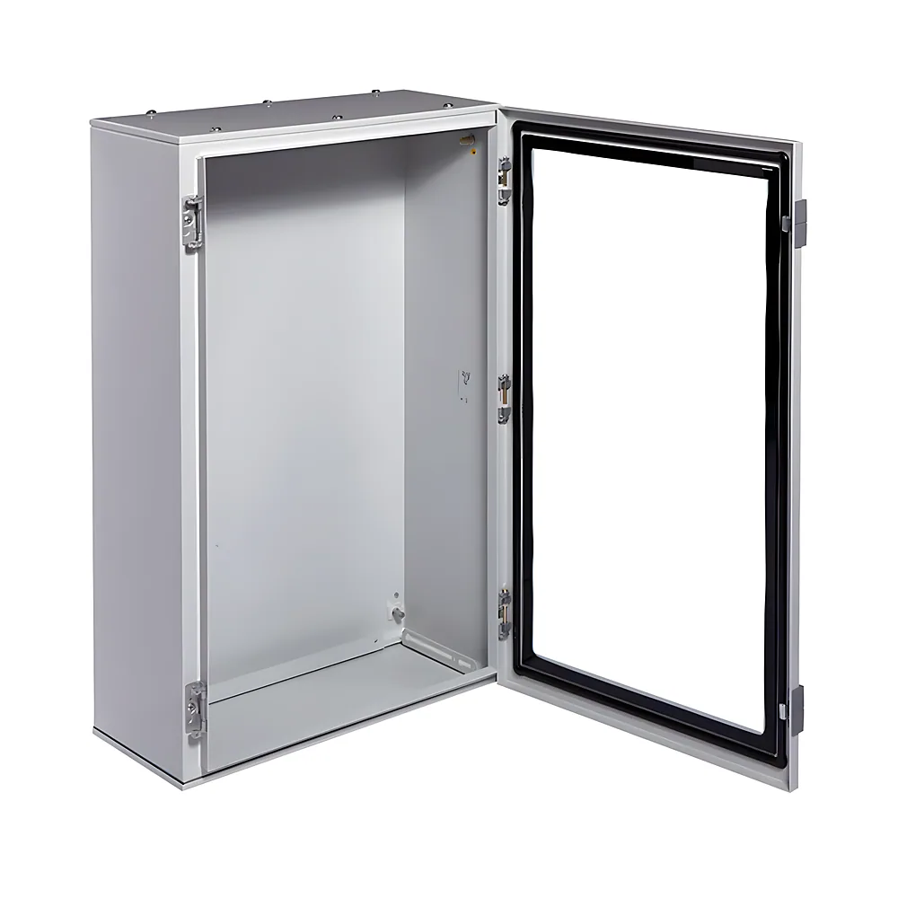 Шафа металева ORION Plus IP65 прозорі двері 800х500х250 мм Hager FL172A