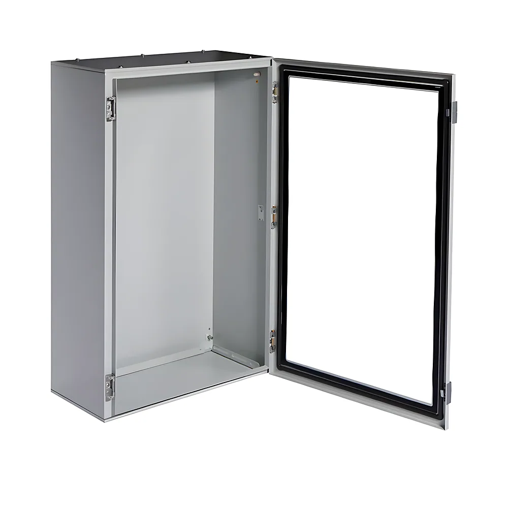 Шафа металева ORION Plus IP65 прозорі двері 950х600х300 мм Hager FL176A