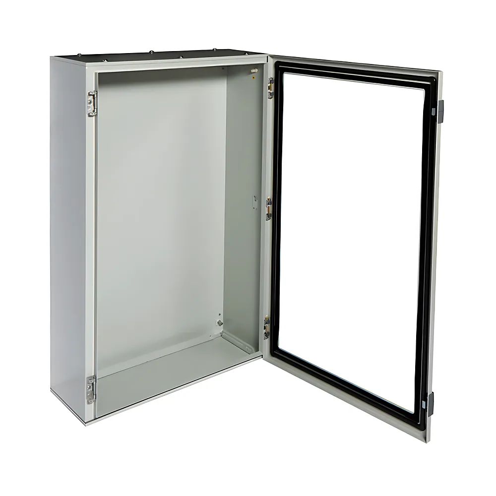 Шафа металева ORION Plus IP65 прозорі двері 950х600х250 мм Hager FL175A