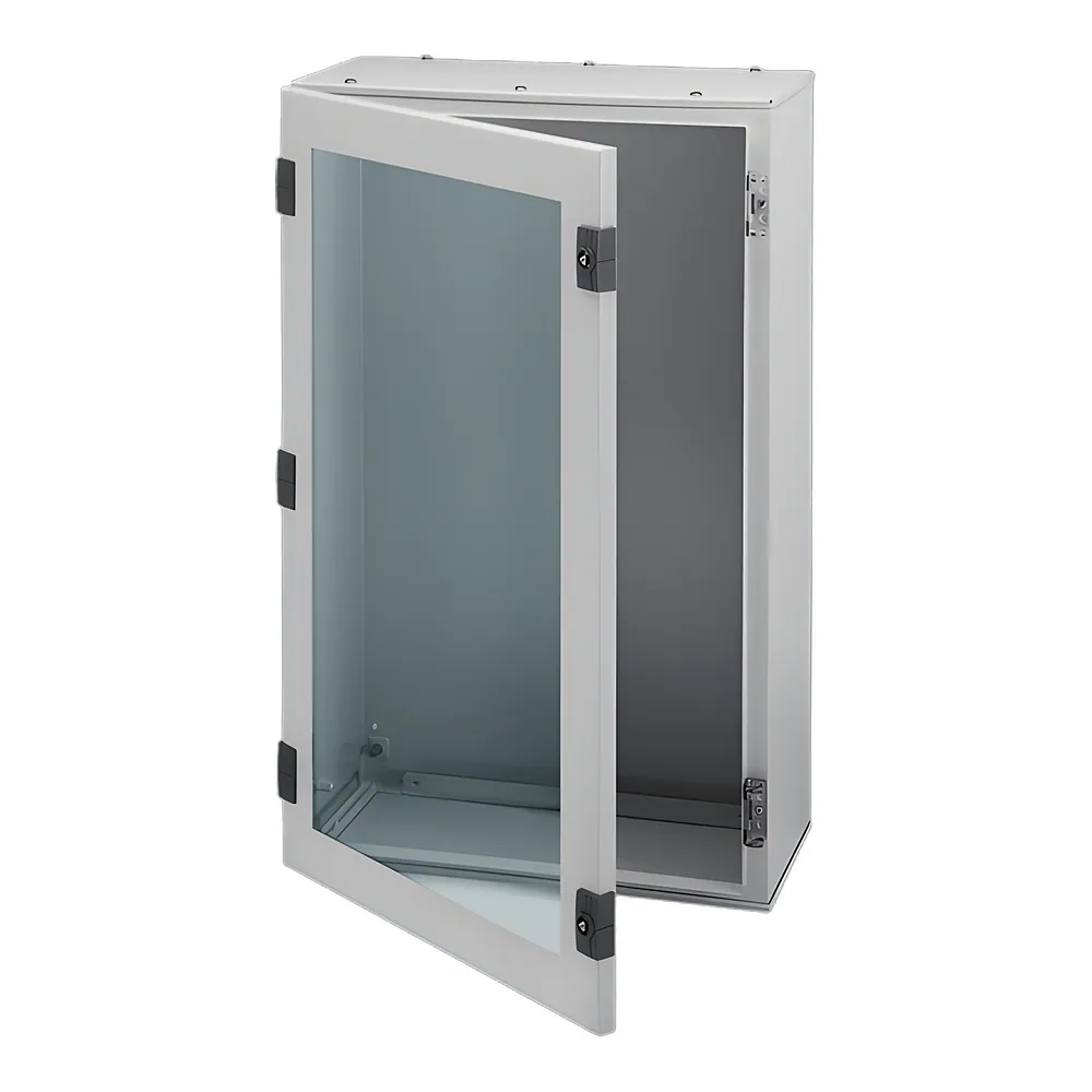 Шафа металева ORION Plus IP65 прозорі двері 350х300х200 мм Hager FL155A
