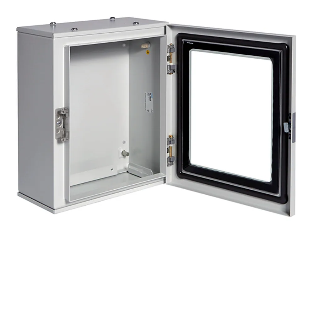 Шафа металева ORION Plus, IP65, прозорі двері, 350x300x160мм