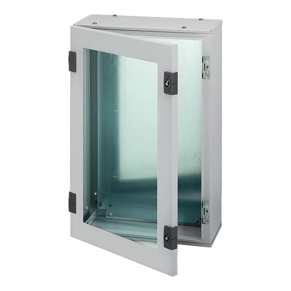 Шафа металева ORION Plus IP65 прозорі двері 650х500х200 мм Hager FL169A