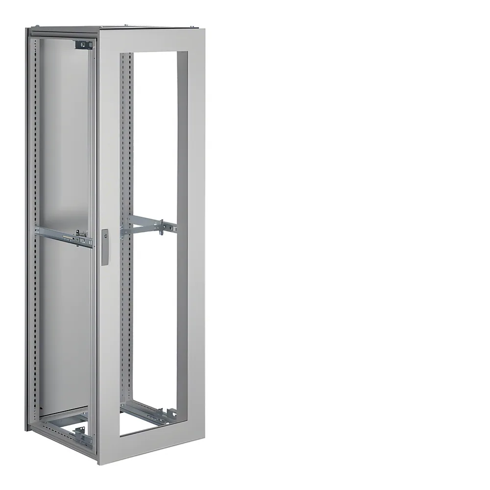 Шафа Univers IP54/I 1900х600х600 мм прозорі двері сіра Hager FG22KD