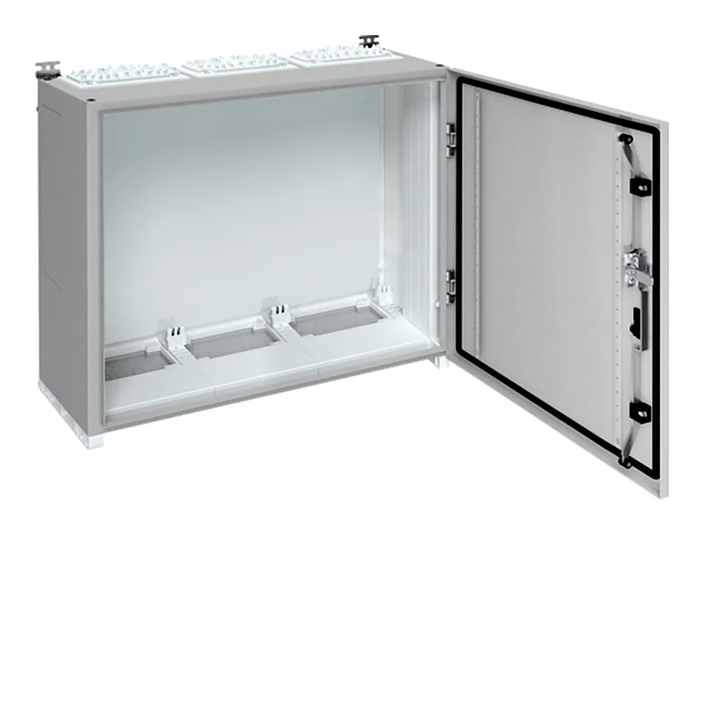 Щит Univers IP55/II 800x800x275, сірий, 3 секції