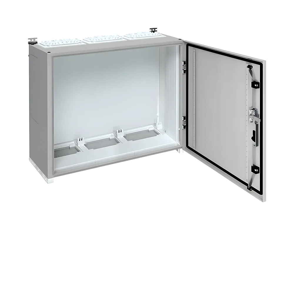 Модульний щит Univers IP55/II 800х800х275 мм сірий 3 секції Hager FR53S