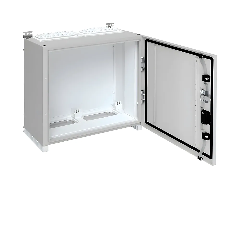 Модульний щит Univers IP55/II 500х550х275 мм сірий 2 секції Hager FR32S