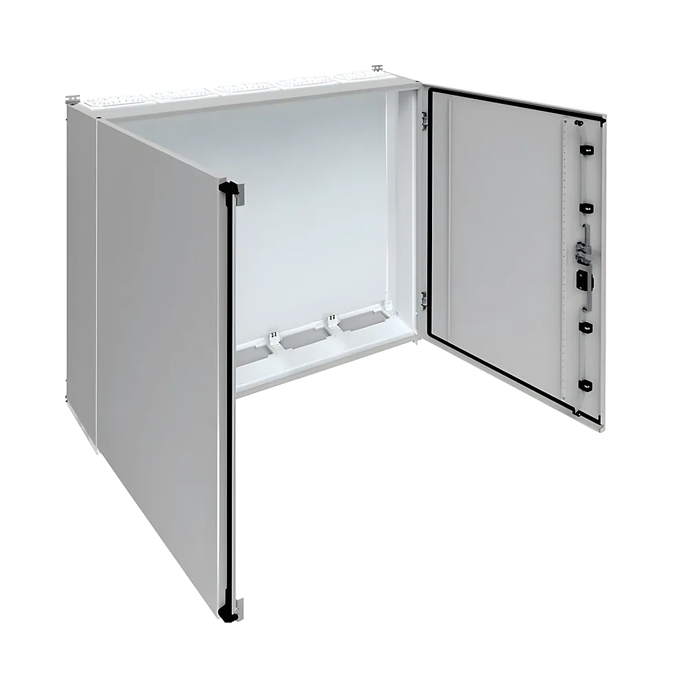 Модульний щит Univers IP55/II 1250х1300х275 мм сірий 5 секцій Hager FR85S