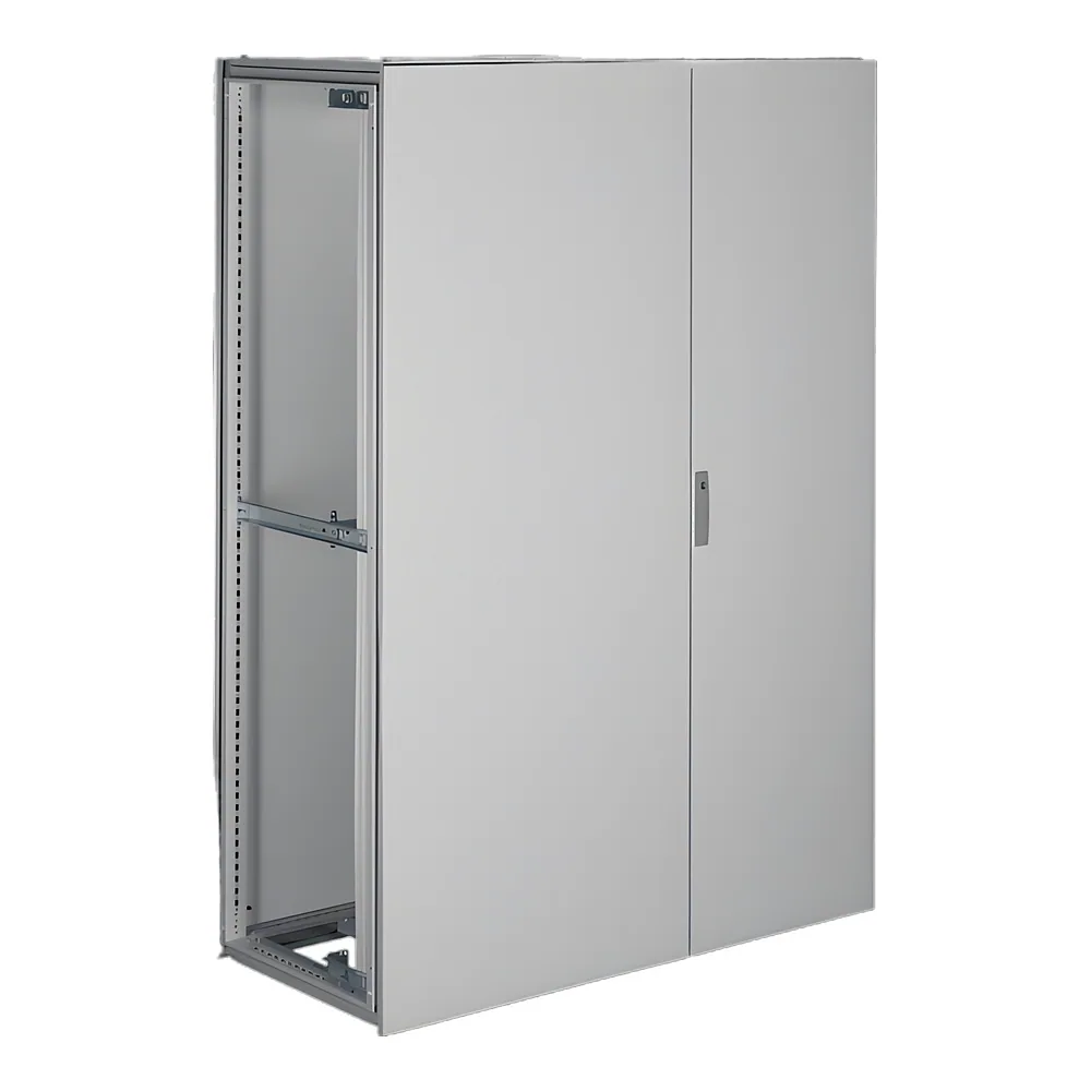 Шафа Univers IP54/I 1900х1350х600 мм непрозорі двері сіра Hager FG25XD