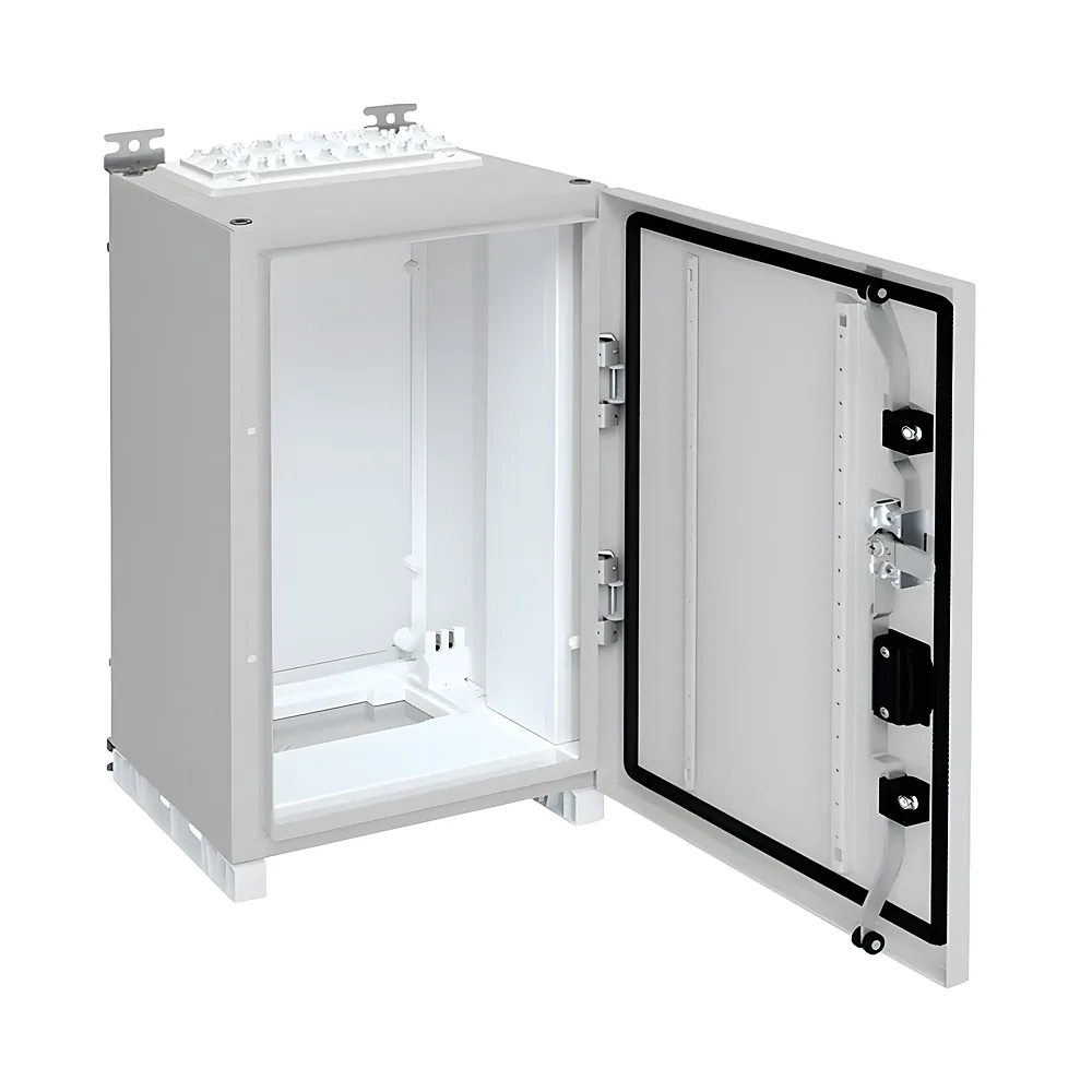 Модульний щит Univers IP55/II 500х300х275 мм сірий 1 секція Hager FR31S