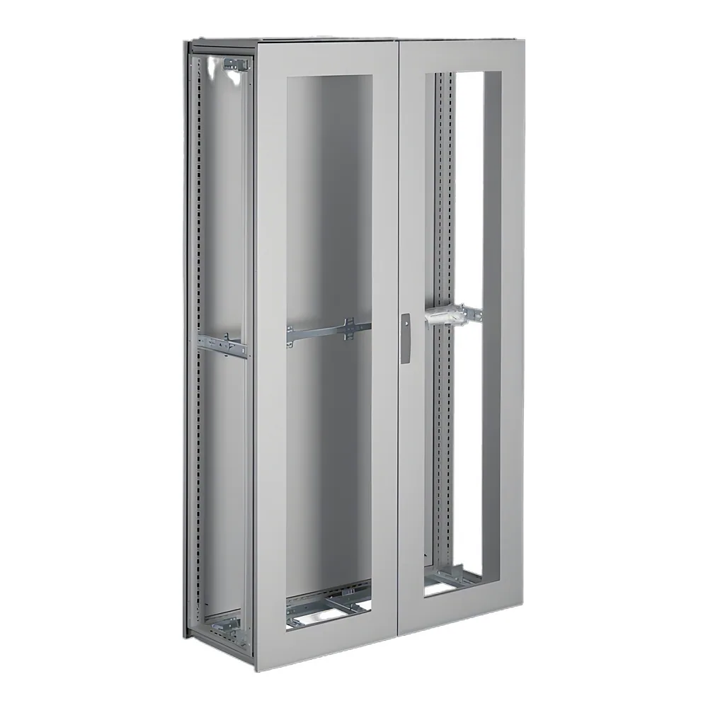 Шафа Univers IP54/I 1900х1100х400 мм прозорі двері сіра Hager FG24LD