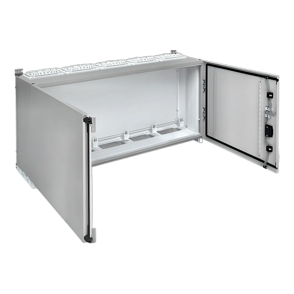 Модульний щит Univers IP55/II 500х1300х275 мм сірий 5 секцій Hager FR35S