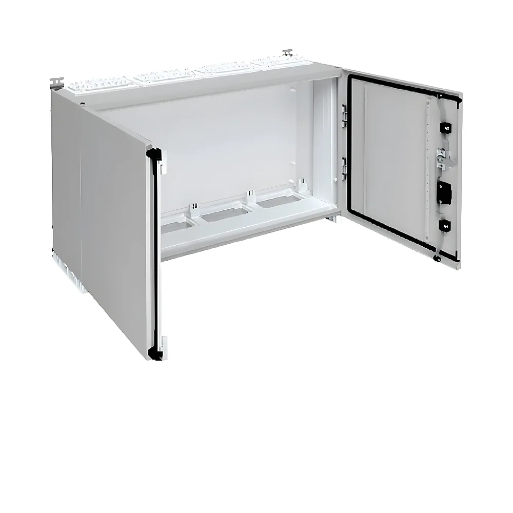 Модульний щит Univers IP55/II 500х1050х275 мм сірий 4 секції Hager FR34S