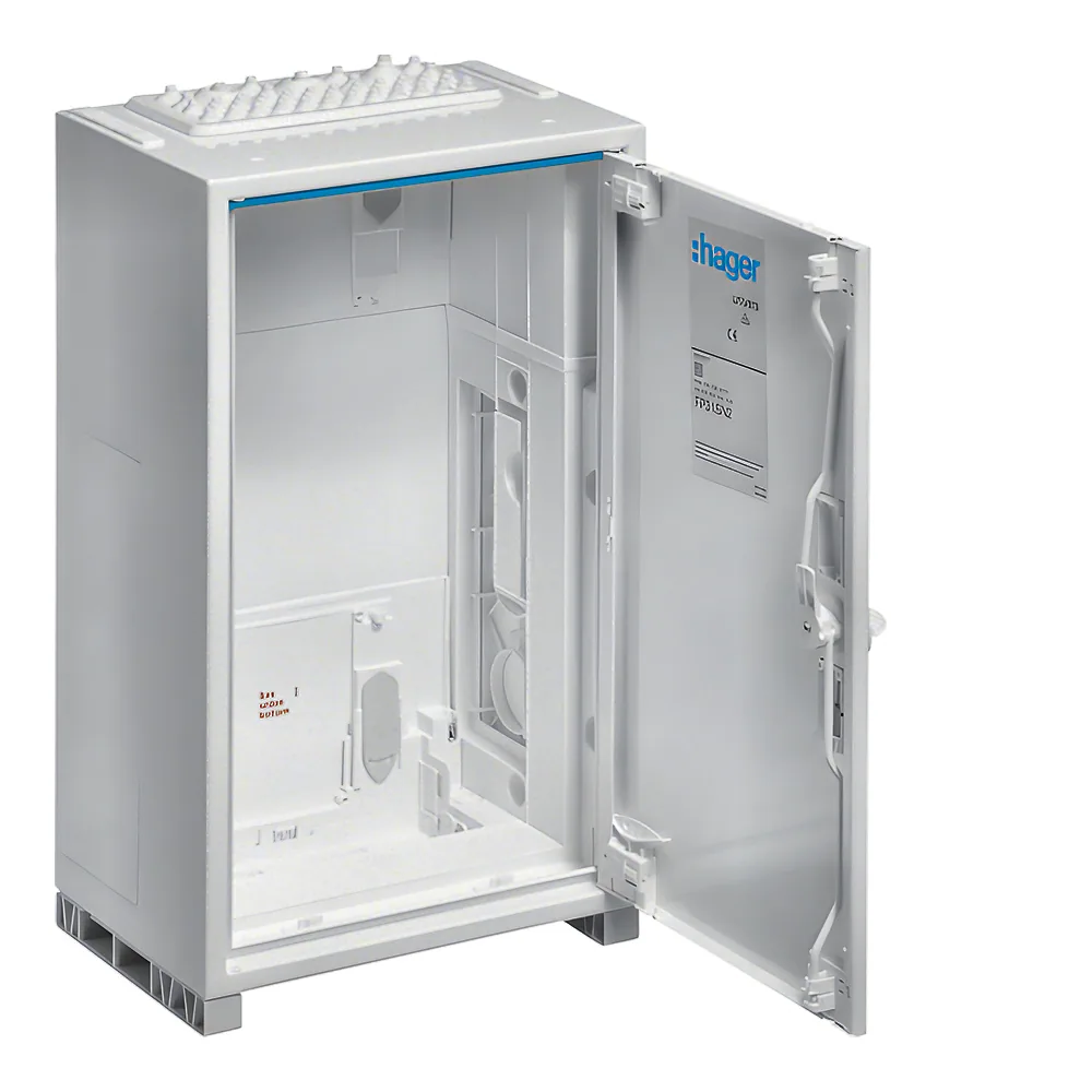 Модульний щит Univers IP54/II 500х300х205 мм 1 секція Hager FP31SW2