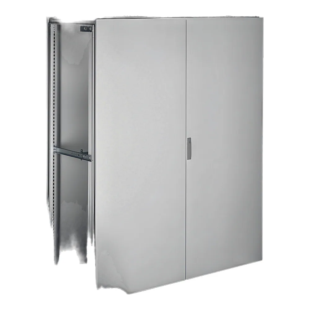 Шафа Univers IP54/I 1900х1600х600 мм непрозорі двері сіра Hager FG26XD