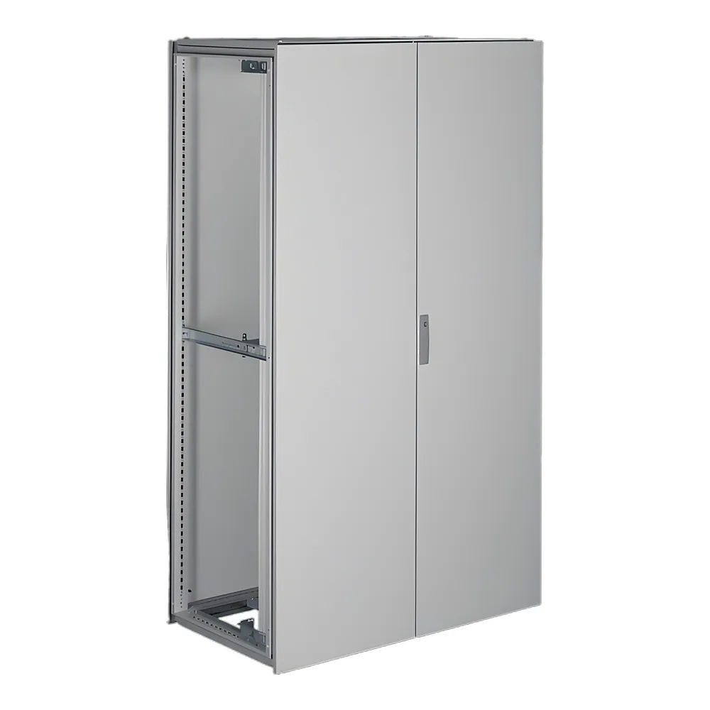 Шафа Univers IP54/I 1900х1100х600 мм непрозорі двері сіра Hager FG24XD