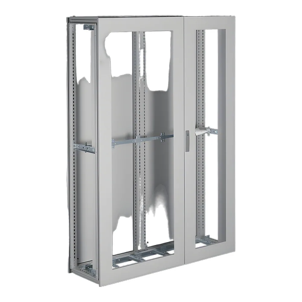 Шафа Univers IP54/I 1900х1350х400 мм прозорі двері сіра Hager FG25LD