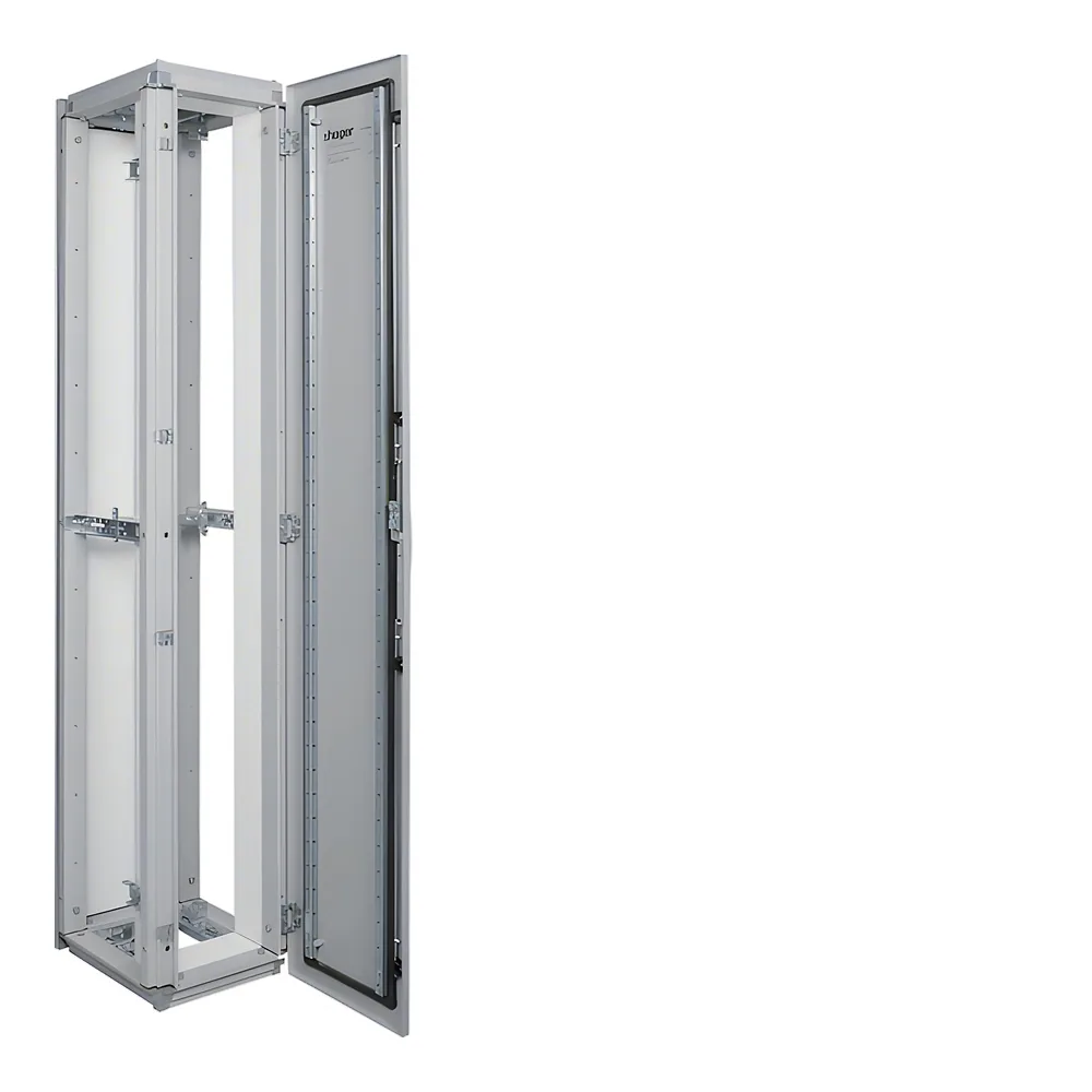 Шафа Univers IP54/II 1900х350х400 мм непрозорі двері сіра Hager FG21SD