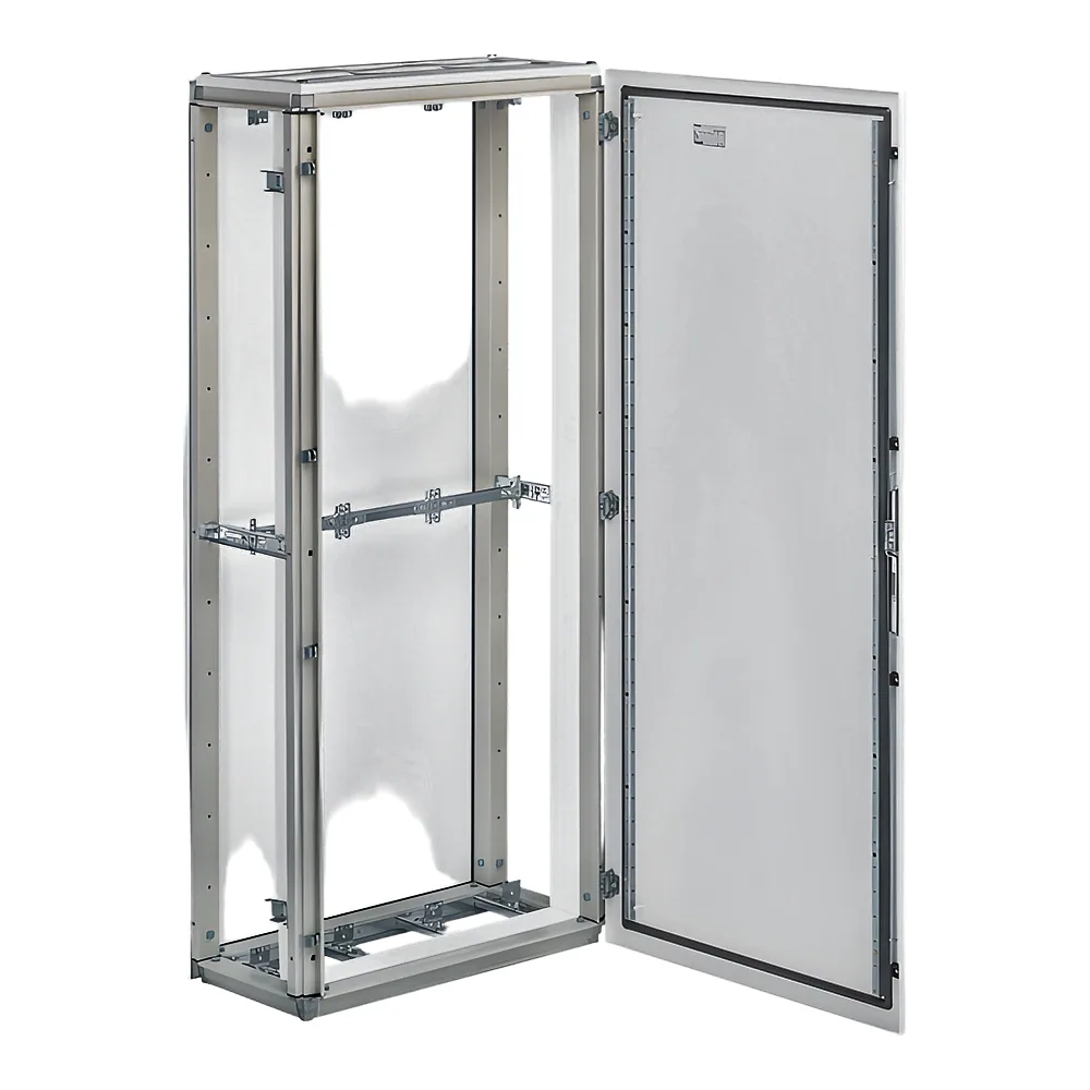 Шафа Univers IP54/II 1900х850х400 мм непрозорі двері сіра Hager FG23SD