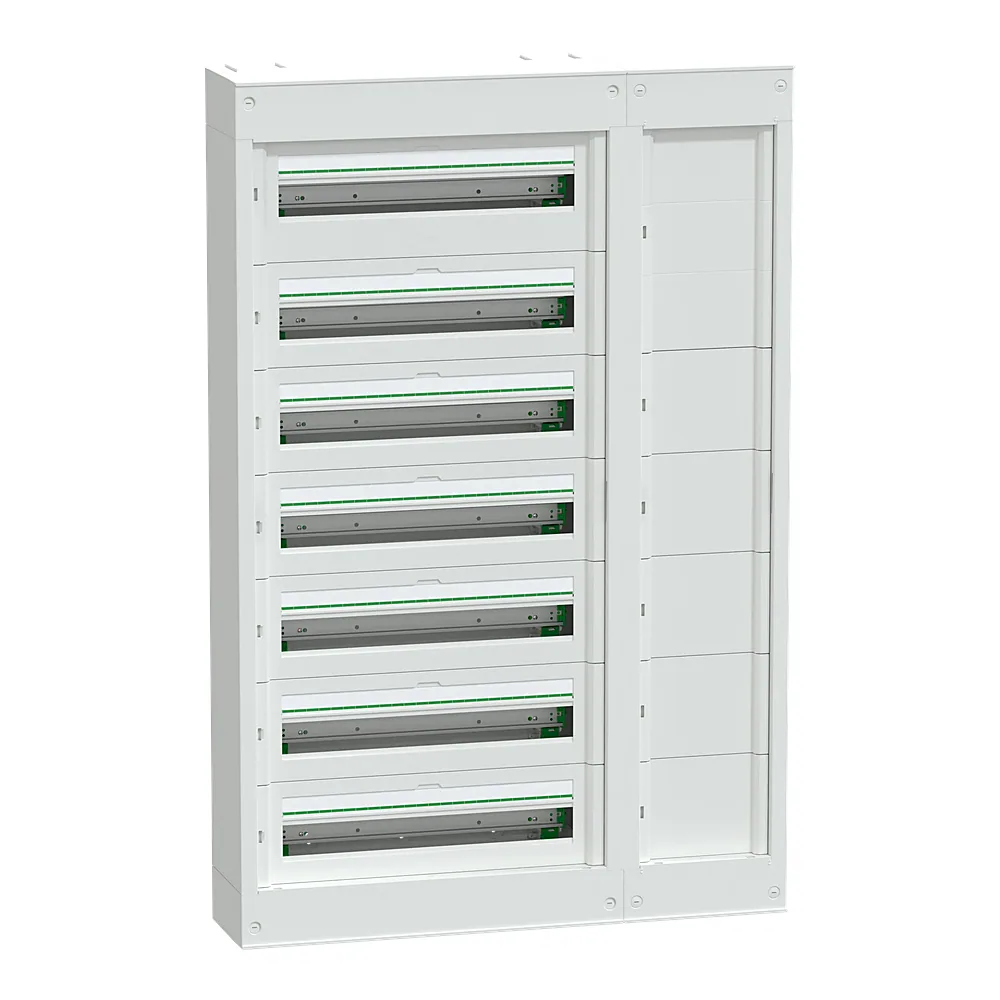 Модульний щит навісний з розподільчим канал 7P 24 модулі S Schneider Electric LVSSD724