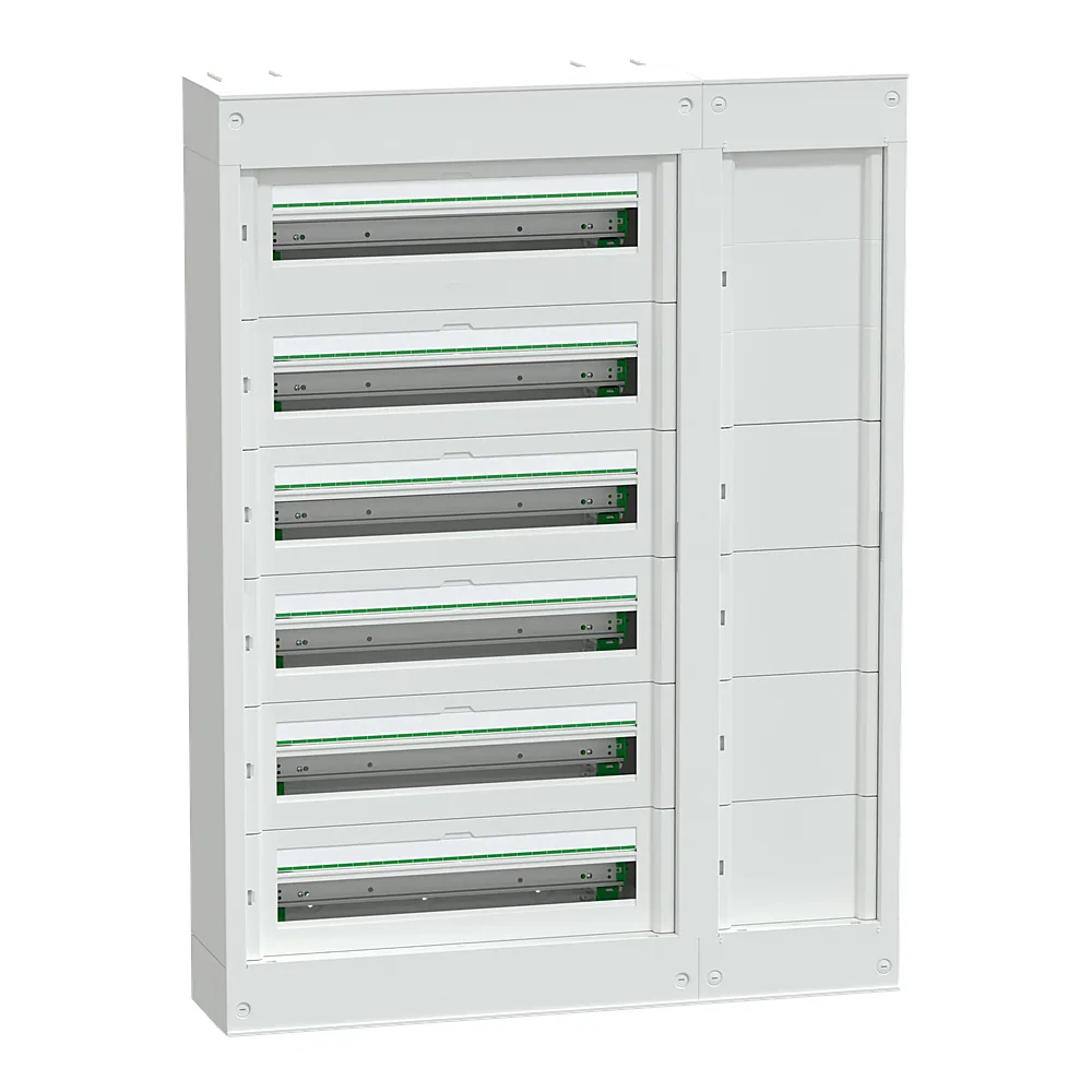 Модульний щит навісний з розподільчим канал 6P 24 модулі S Schneider Electric LVSSD624