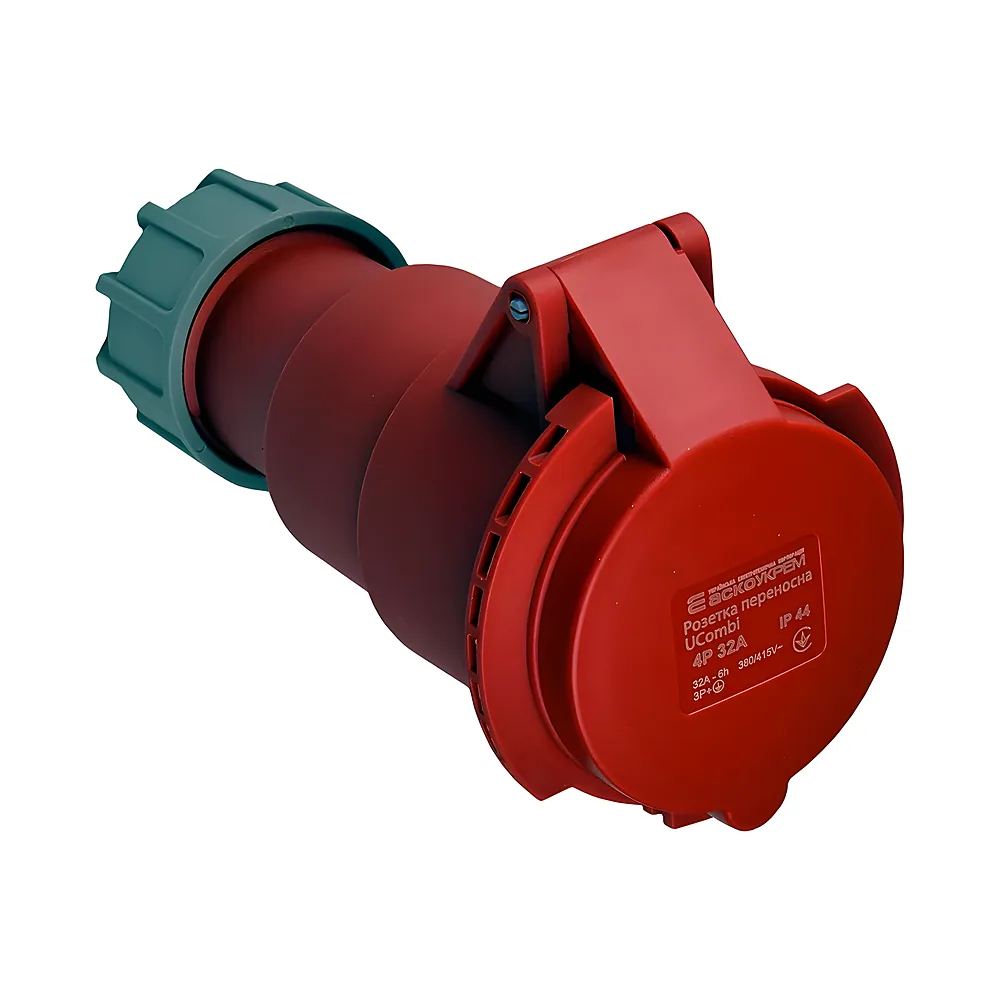 Розетка переносна UCombi 4P 32 А IP44 Аско-Укрем A0080010124