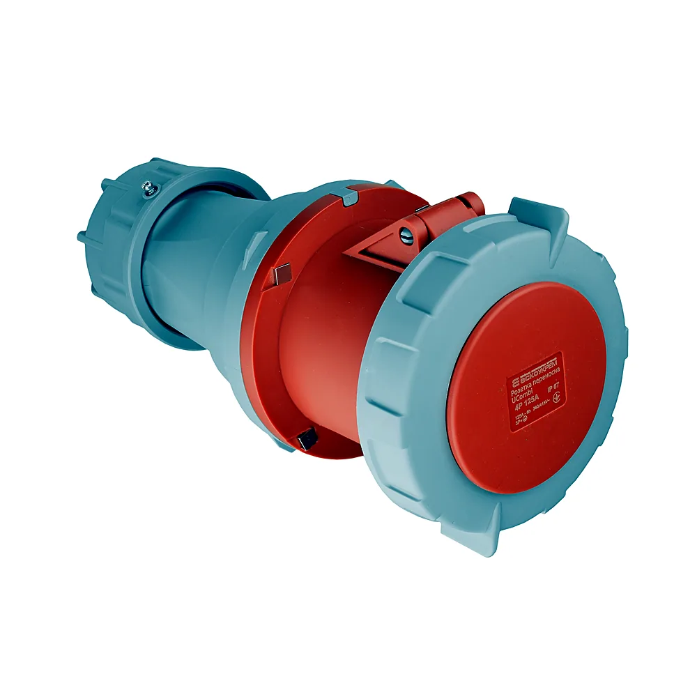 Розетка переносна серії UСombi 4P 125A IP 67