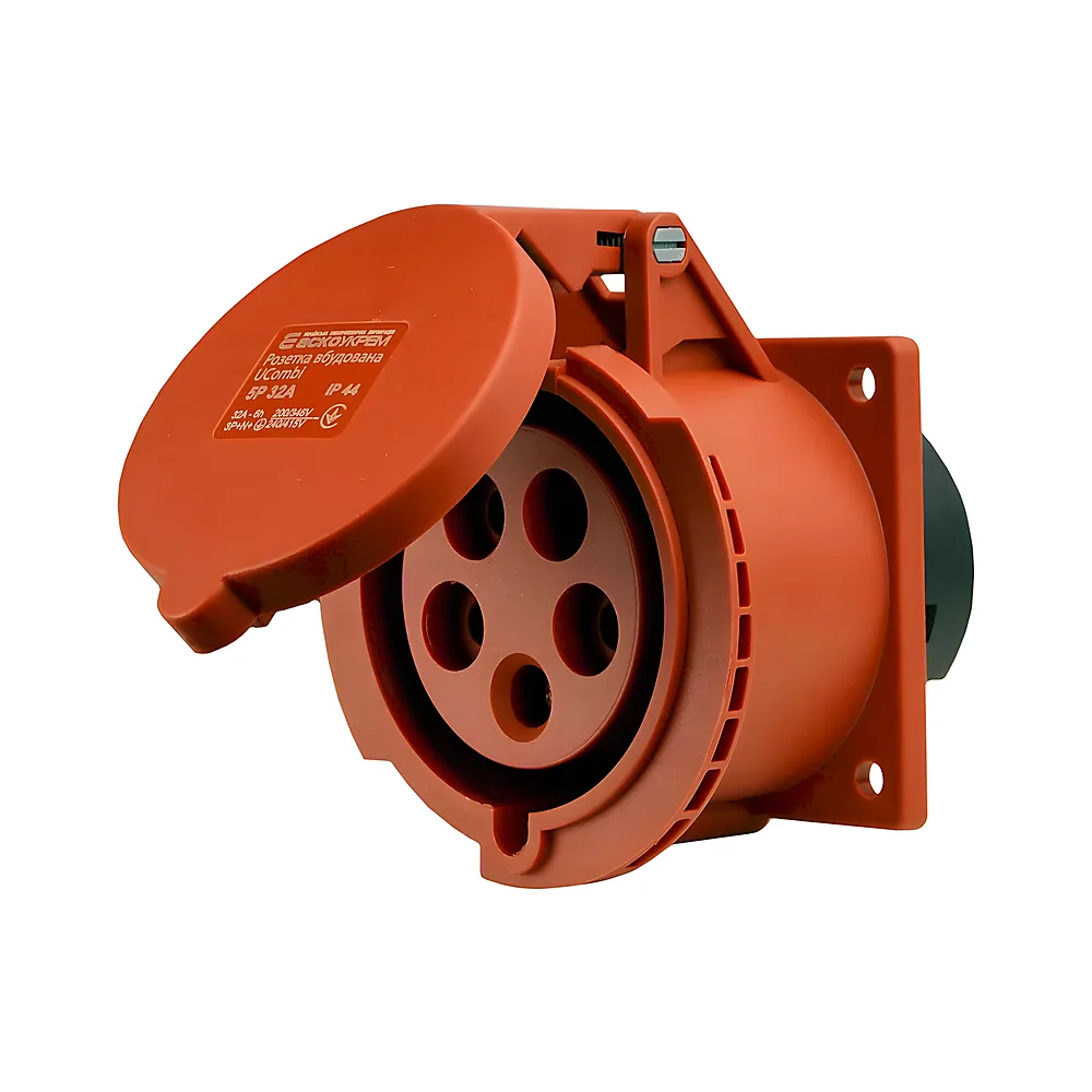 Розетка вбудована UCombi 5P 32 А IP44 Аско-Укрем A0080010163
