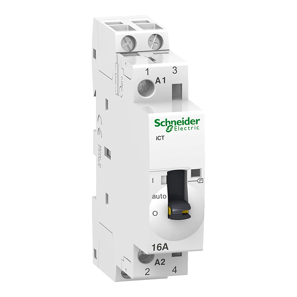 Контактор 16 А 2NO 230/240 В 50 Гц ручне керування Schneider Electric A9C23712