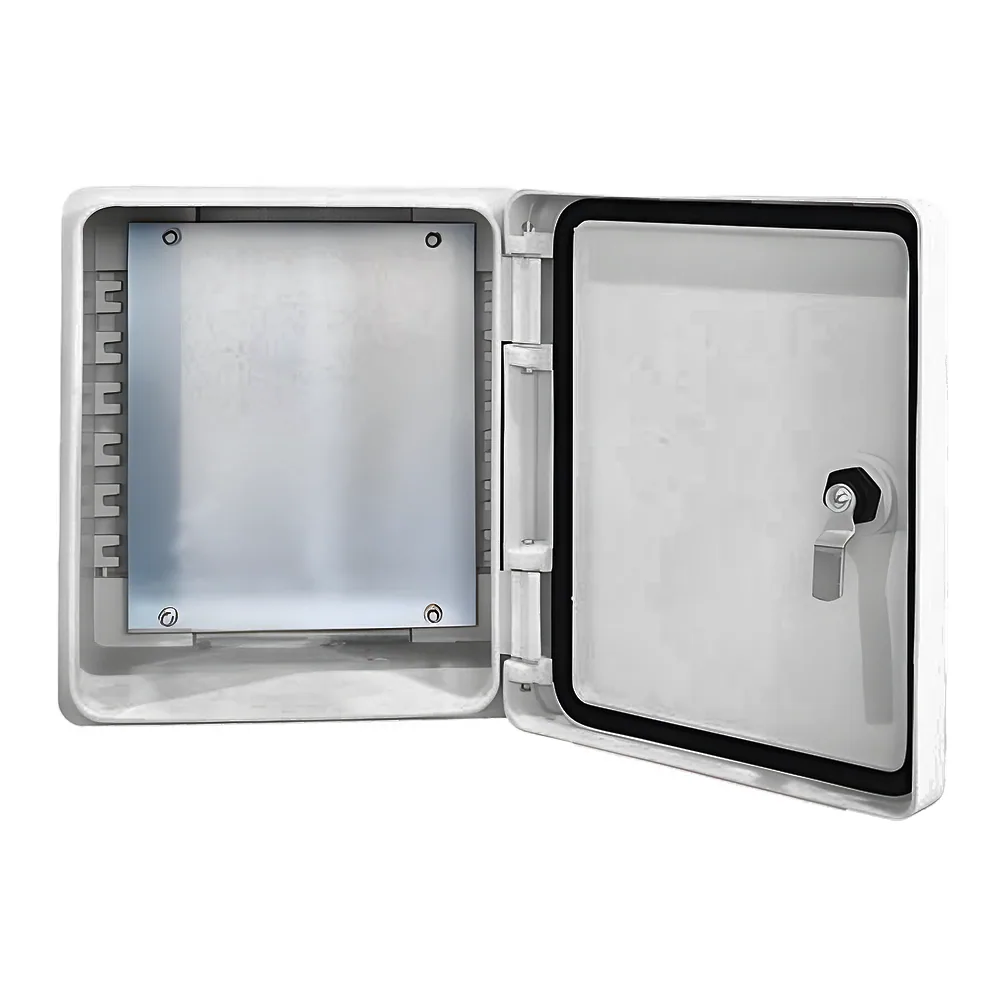 Щит з монтажною панеллю удароміцний з GRP-поліестеру e.plbox.industrial.30.25.17 300х250х170 мм IP67 E.NEXT i0601001
