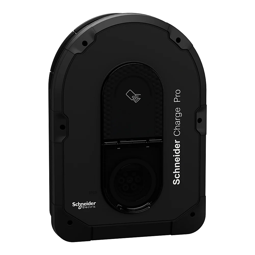 Зарядна станція Schneider Charge Pro 1P-3P 1xT2S 7,4-11-22 кВт 16-32 А з модемом 4G і зовнішнім лічильником Schneider Electric EVB4S22N40G