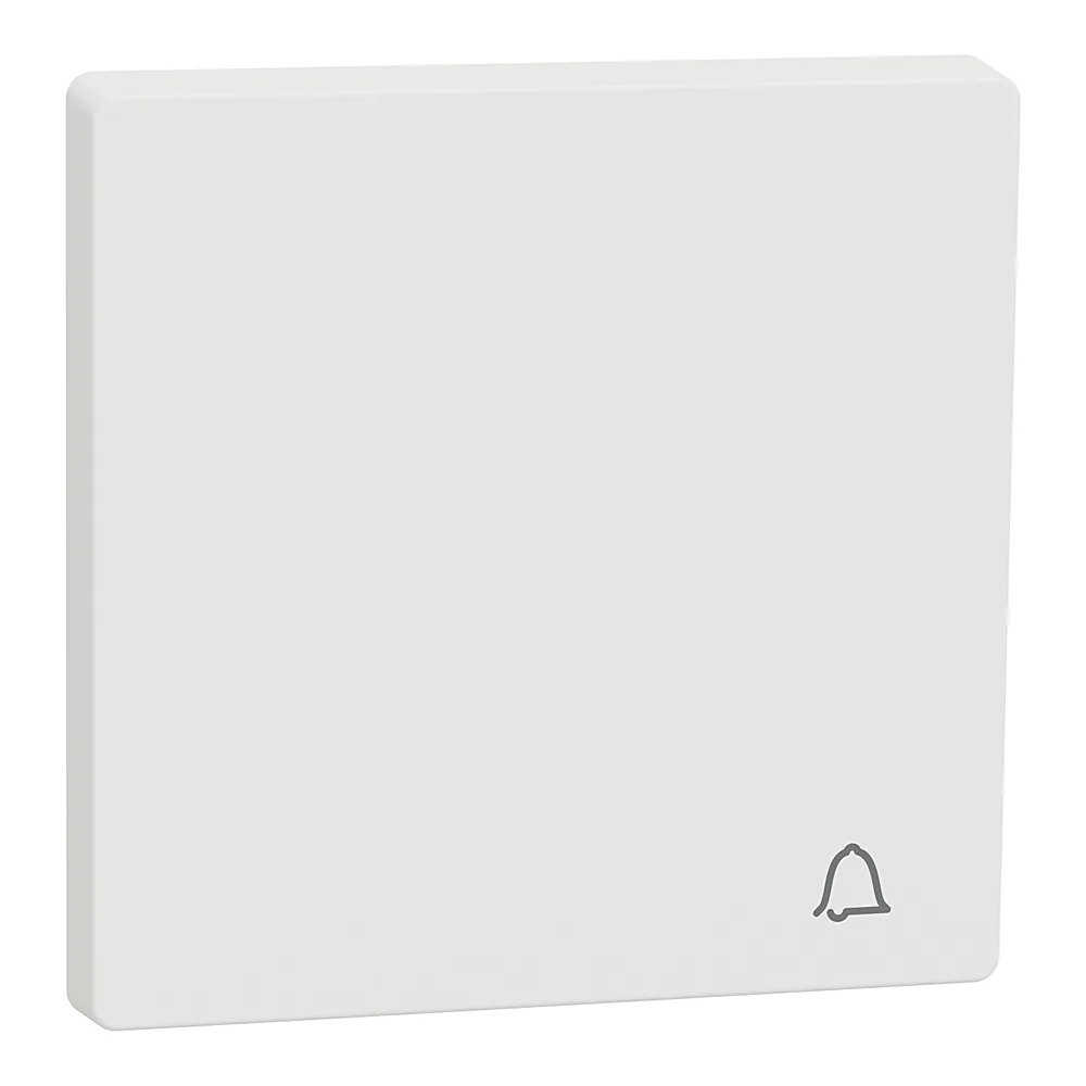 Накладка 1-клавішного вимикача з символом Дзвінок System Design матовий білий Schneider Electric MTN3305-6037