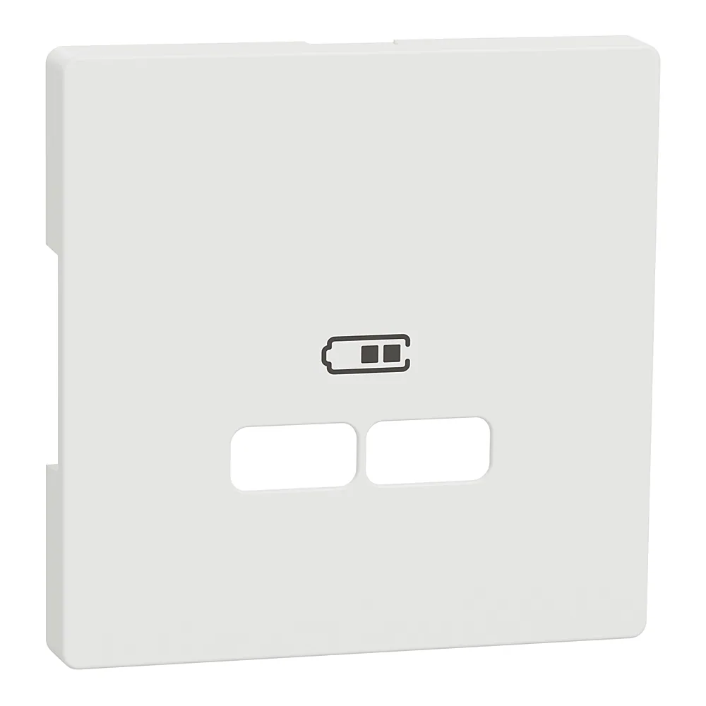 Накладка механізму USB-розетки System Design матовий білий Schneider Electric MTN4367-6037