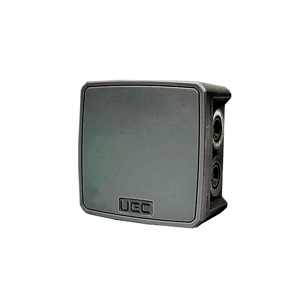 Монтажна коробка UEC 100x100x50 мм IP65 із скобами сіра JB-100-100-050-GF-IP65-GR