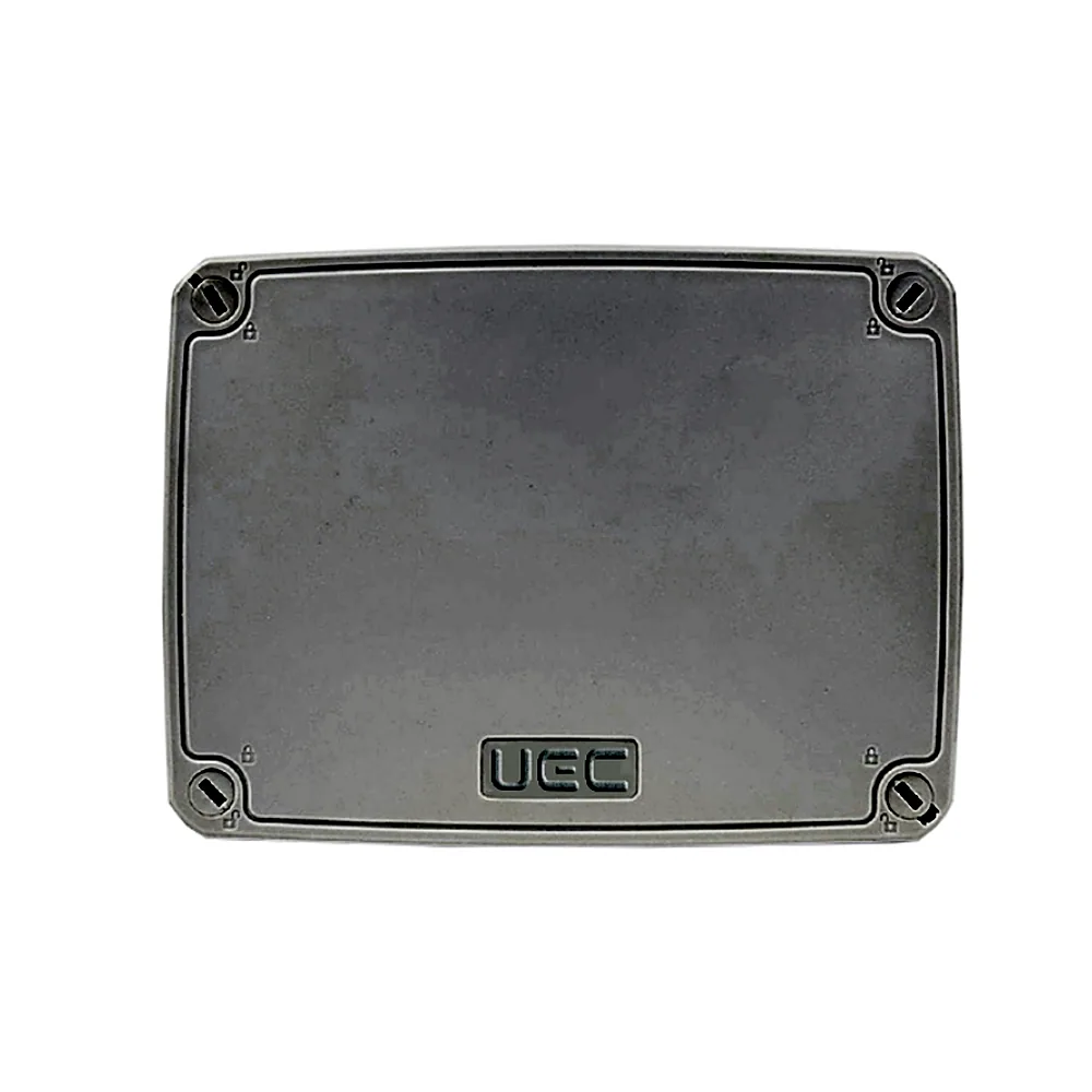 Монтажна коробка UEC 146x105x65 мм IP67 із скобами сіра JB-146-105-065-F-IP67-GR